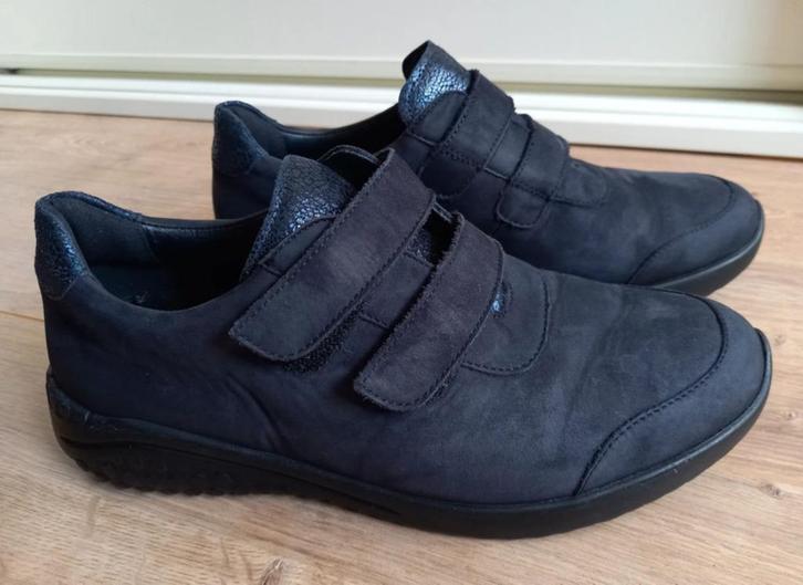 Solidus klittenband schoenen maat 38 H als nieuw!, Kleding | Dames, Schoenen, Zo goed als nieuw, Wandelschoenen, Blauw, Ophalen of Verzenden