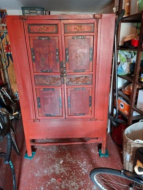 Chinese bruidskast, Antiek en Kunst, Antiek | Meubels | Kasten, Ophalen