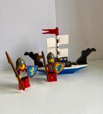 Vintage Lego Castle set Kings Oarsmen ridder schip boot 6017, Ophalen of Verzenden, Gebruikt, Complete set, Lego