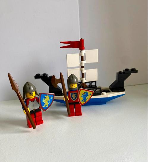 Vintage Lego Castle set Kings Oarsmen ridder schip boot 6017, Kinderen en Baby's, Speelgoed | Duplo en Lego, Gebruikt, Lego, Complete set