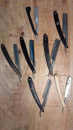 Vintage Scheermessen Set incl. Wetsone & Slijpleer, Ophalen of Verzenden