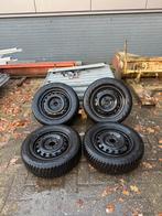 Set stalen velgen met goede banden 4x108, Ophalen, Gebruikt