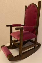 Antieke pop schommel stoeltje, Verzamelen, Poppen, Ophalen of Verzenden, Gebruikt, Accessoires