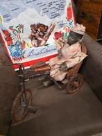 Oude pop op riksja, Verzamelen, Ophalen of Verzenden, Zo goed als nieuw, Pop