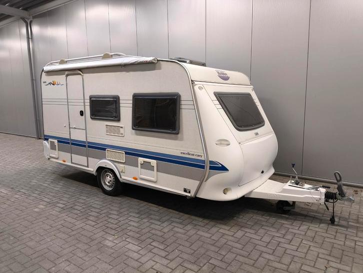 Hobby Excellent Easy 400 sf caravan uit 2003, Caravans en Kamperen, Caravans, Particulier, tot en met 4, 1000 - 1250 kg, Kleine zit