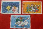 NL - 3x Kinderpostzegels 1983 - Kerst, Postzegels en Munten, Postzegels | Nederland, Na 1940, Verzenden, Gestempeld