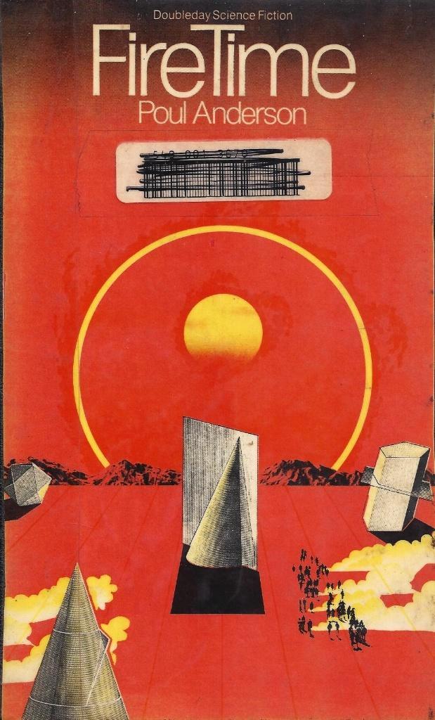 Poul Anderson - Fire time - engelstalig, Boeken, Science fiction, Gelezen, Ophalen of Verzenden