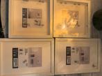 IKEA Ribba Fotolijsten Set van 4 - Nieuw, Huis en Inrichting, Ophalen of Verzenden, Nieuw, Hout, Minder dan 50 cm
