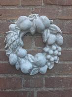 Fruitkrans wanddecoratie betonnen beeld tuinbeeld beton kran, Ophalen of Verzenden, Nieuw