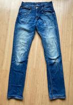 Blauwe ripped jeans van Here&There (C&A) maat 176, Broek, Jongen of Meisje, Ophalen of Verzenden, Zo goed als nieuw