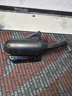 125/180 uitlaat met hitteschild en bocht, Fietsen en Brommers, Brommers | Tuning en Styling, Ophalen of Verzenden, Zo goed als nieuw