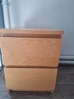 Nachtkastje, Huis en Inrichting, Kasten | Ladekasten, Ophalen, Minder dan 50 cm, Gebruikt, 1 of 2 laden