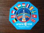 Ruimtevaart - Esa - Ariane - Mooie sticker, Verzamelen, Ophalen of Verzenden, Zo goed als nieuw, Kaart, Foto of Prent