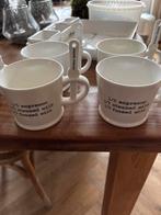 Rivièra Maison Koffiekopjes met Lepel, Huis en Inrichting, Ophalen, Keramiek, Zo goed als nieuw, Overige stijlen