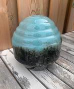 Vaas mooie Leerdam Copier Meydam bol vaas., Ophalen of Verzenden, Overige kleuren, Glas, Minder dan 50 cm