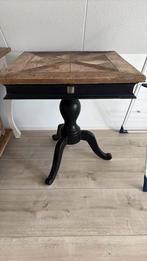 Riviera maison bijzettafel, Vierkant, 60 cm of meer, Hout, 55 tot 75 cm