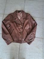 Mooi bruin leren nappa  jasje mt44, Kleding | Dames, Ophalen of Verzenden, Zo goed als nieuw, Bruin