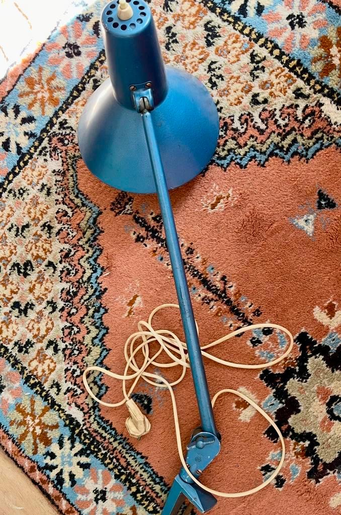 Vintage Swing werklamp, Antiek en Kunst, Antiek | Lampen, Ophalen of Verzenden