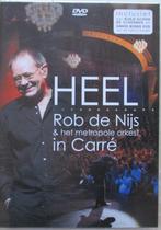 Rob de Nijs & MO - HEEL in Carré  Originele DVD Nieuw., Alle leeftijden, Boxset, Muziek en Concerten, Ophalen of Verzenden