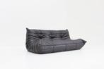 Originele Togo Ligne Roset 3 zits sofa bruin leer, Huis en Inrichting, Banken | Sofa's en Chaises Longues, Ophalen, Gebruikt, 100 tot 125 cm