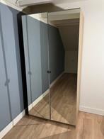 Pax kast met spiegeldeuren 201x100x60, Ophalen, Gebruikt, 100 tot 150 cm, 200 cm of meer