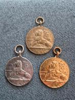 3 penning herinnering 100 jarige aankomst Prins Willem VI, Postzegels en Munten, Penningen en Medailles, Ophalen of Verzenden