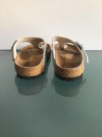 GRATIS VERZENDEN | BIRKENSTOCK Gizeh zilveren slippers 37, Slippers, Overige kleuren, Verzenden, Zo goed als nieuw