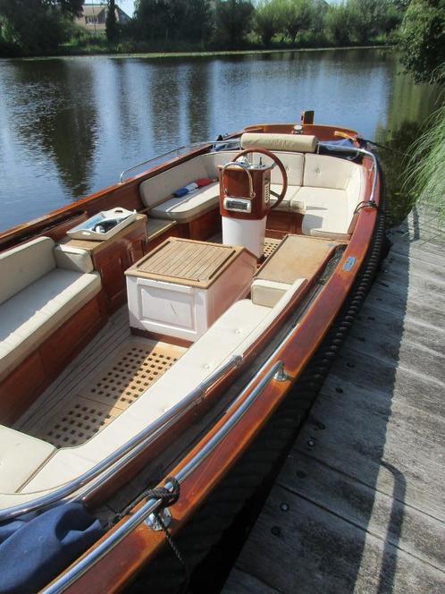 Spiegelsloep Manhattan 7 mtr Luxe uitvoering inbdiesel 30 PK, Watersport en Boten, Sloepen, Gebruikt, 10 tot 30 pk, 6 meter of meer