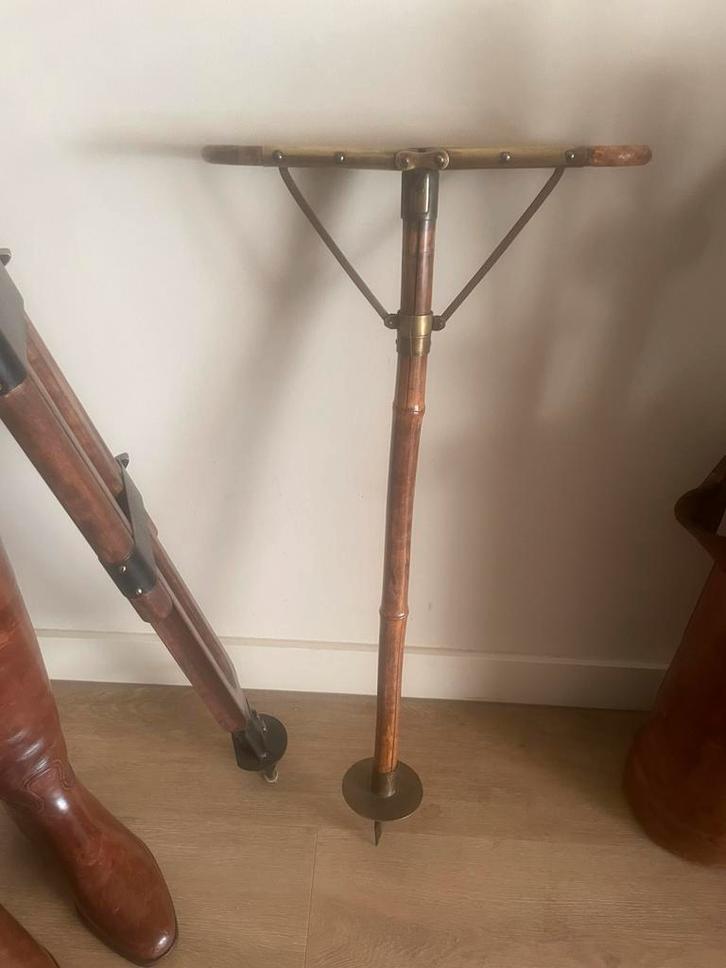 Antiek bamboe engelse zitstok, Antiek en Kunst, Antiek | Woonaccessoires, Ophalen of Verzenden
