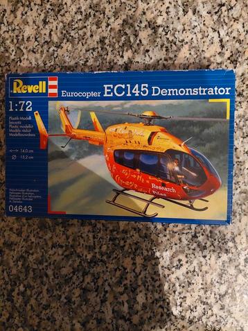 REVELL 1:72 , EUROCOPTER EC145 DEMONSTRATOR . beschikbaar voor biedingen
