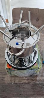 Fondue Set CSW RVS - Zo Goed Als Nieuw!, Ophalen of Verzenden, Zo goed als nieuw, Brander, Fondueset