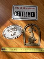 Emaille en koper voor toilet wc + extra, Ophalen of Verzenden