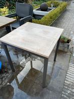 Mooie vierkante tafel, Huis en Inrichting, Tafels | Eettafels, Ophalen, Gebruikt, Vierkant, 50 tot 100 cm