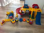 Little People garage, tanken en wasstraat, Ophalen, Gebruikt, Speelset