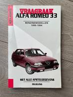 Vraagbaak Alfa Romeo 33 Benzine- en Dieselmodellen 1990-1994, Auto diversen, Ophalen of Verzenden