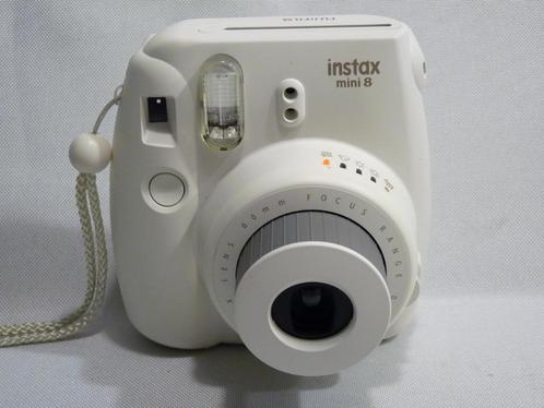 Fujifilm Instax mini8 , Instax lens 60mm,  Polaroid camera,, Audio, Tv en Foto, Fotocamera's Analoog, Zo goed als nieuw, Spiegelreflex