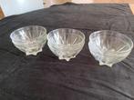 glazen schaaltjes, 6 stuks, Ophalen of Verzenden, Glas, Overige stijlen, Schaal of Schalen