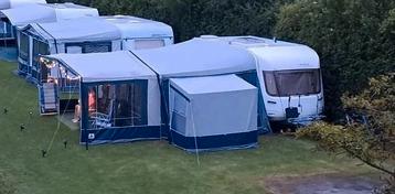 Caravan Chateau Cantara 450, nieuwe banden, enkele bedden. beschikbaar voor biedingen