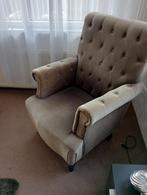 Grijze fauteuil wil graag spoedig verhuizen, barokstijl, Huis en Inrichting, Fauteuils, Ophalen, Gebruikt, Barok, Minder dan 75 cm