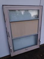 Aluminium tuimelramen met ombouw ,  dubbel glas en luxaflex, Doe-het-zelf en Verbouw, Glas en Ramen, Verzenden
