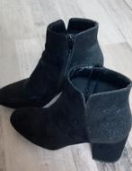 Zwarte enkellaarsjes (38), Ophalen of Verzenden, Zo goed als nieuw, Zwart
