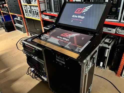 Allen Heath Dlive wings CMD32 Director touchscreen setup, Muziek en Instrumenten, Mengpanelen, Zo goed als nieuw, 20 kanalen of meer