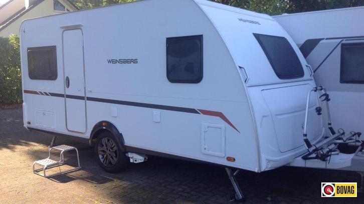 Weinsberg CaraCito 450 FU, Caravans en Kamperen, Caravans, tot en met 4, Rondzit, Overige merken, Frans bed, Overige typen, Fietsenrek