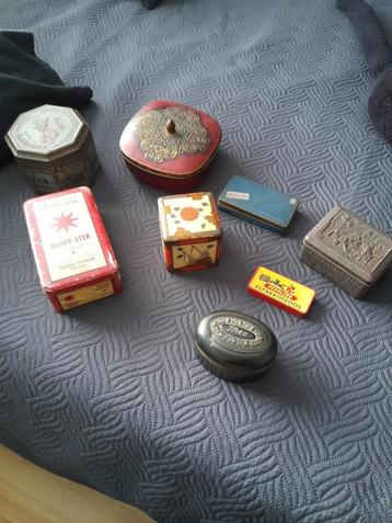 Vintage Blikken Dozen Collectie beschikbaar voor biedingen