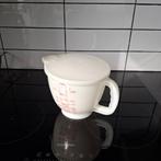 Maatbeker Tupperware, Huis en Inrichting, Keuken | Tupperware, Ophalen of Verzenden, Gebruikt, Wit, Overige typen