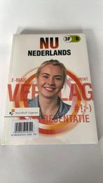 Schoolboeken NU Nederlands 3F MBO, Nieuw, Ophalen of Verzenden, Noordhoff Uitgevers, Nederlands