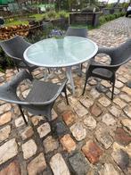 Tuinset. Tafel + 4 stoelen., Ophalen of Verzenden
