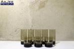 8 vintage rookglas glazen – Set – Luminarc J.G. Durand, Verzamelen, Glas en Borrelglaasjes, Ophalen of Verzenden, Gebruikt, Overige typen