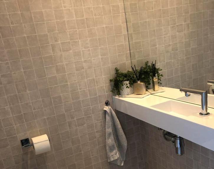 Axor Uno luxe designkraan fonteinkraan hansgrohe, Doe-het-zelf en Verbouw, Sanitair, Zo goed als nieuw, Kraan, Chroom, Ophalen