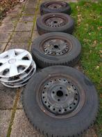 Bridgestone,en Fulda met velg 155 80 13, Auto-onderdelen, Banden en Velgen, Gebruikt, Ophalen of Verzenden, Zomerbanden